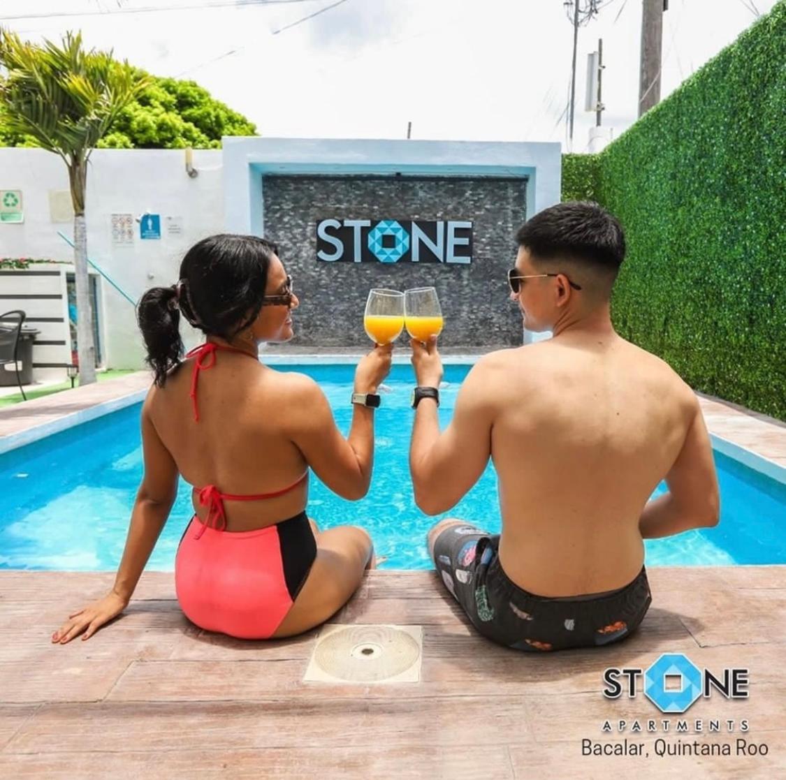 Stone Aparments Ξενοδοχείο Bacalar Εξωτερικό φωτογραφία